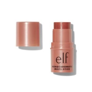 e.l.f. Monochromatic Multi Stick – Creamy Multi-Use Color for Eyes, Lips & Cheeks