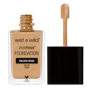 Wet n Wild Photo Focus Foundation – Golden Beige (1 fl oz)