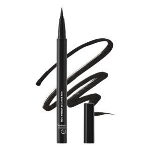 e.l.f. H2O Proof Eyeliner Pen – Waterproof Felt Tip, Long-Lasting, Jet Black (0.02 fl oz)