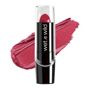 Wet n Wild Silk Finish Lipstick – Hydrating, Rich & Buildable, Vitamin A, E & Macadamia, Cruelty-Free & Vegan